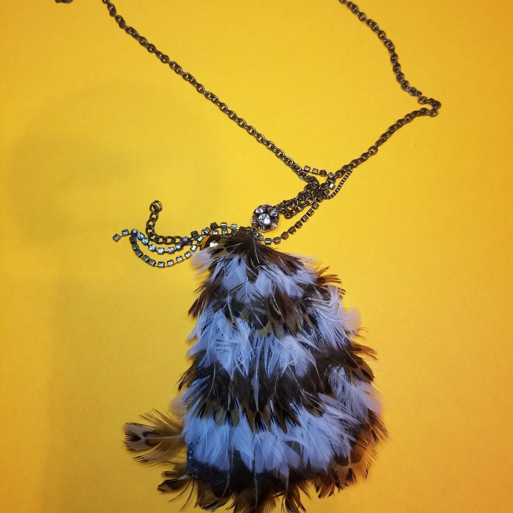 Feathered Costume Jewlery